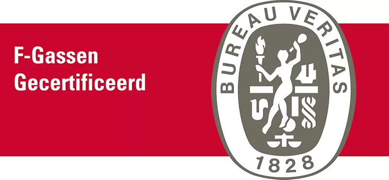 F-Gassen gecertificeerd ISO